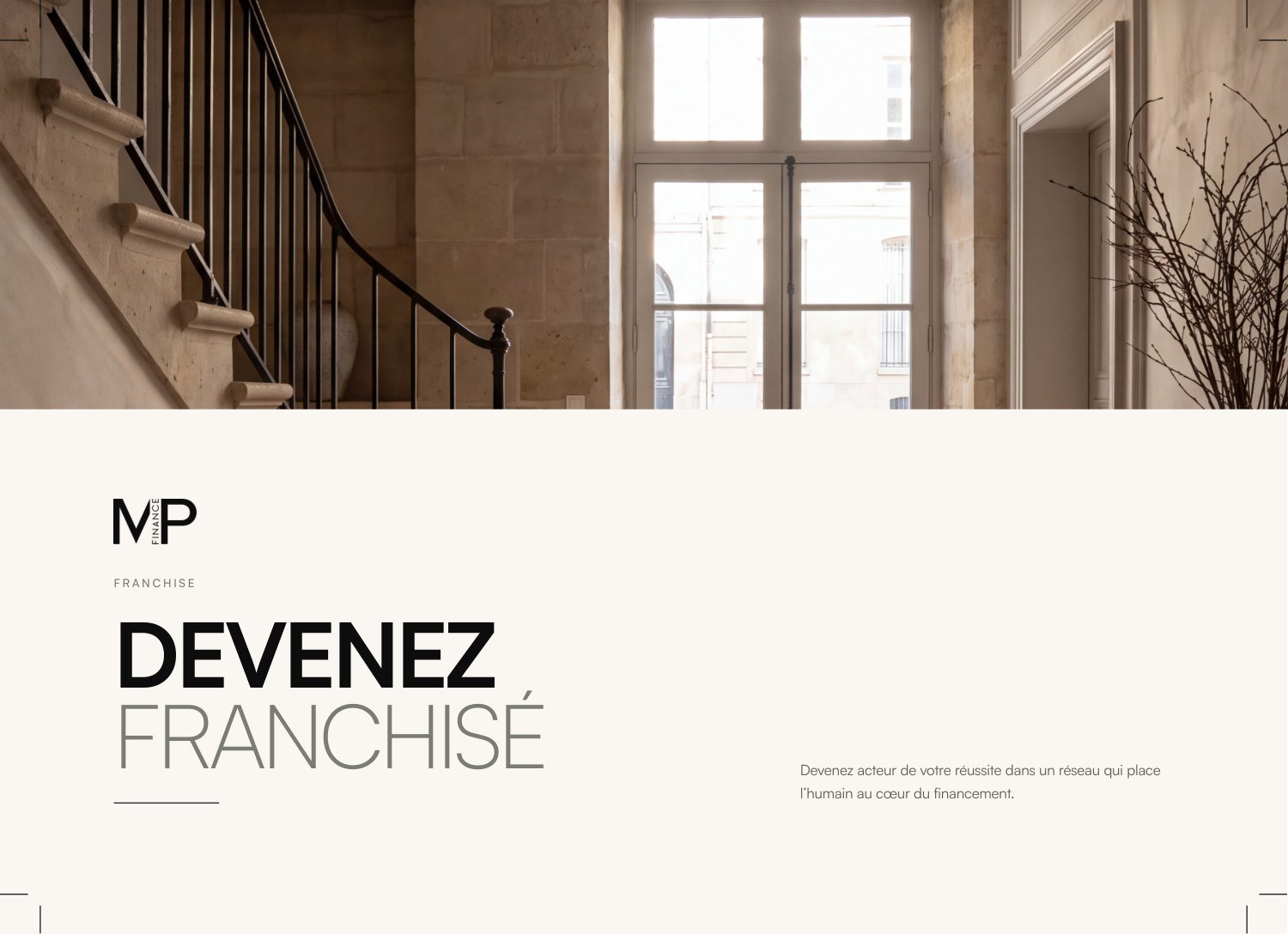 Guide franchisé — Page 01